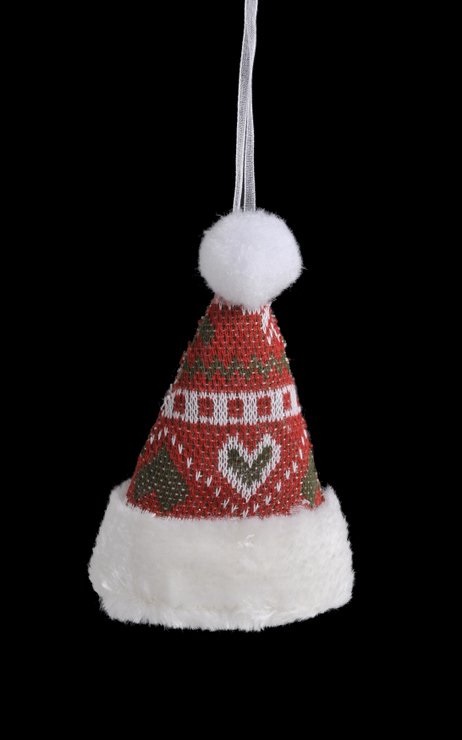 pletená čepice 11 cm